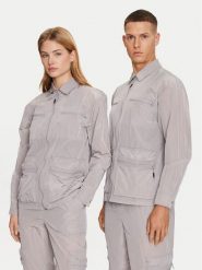 Rains Koszula Kano Overshirt 19220 Szary Regular Fit. Szare koszule męskie Rains, m, bez wzorów, z syntetyku, bez kołnierzyka, bez ramiączek. Za 499.99 zł.