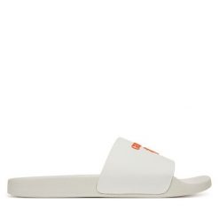 Klapki Guess. Białe klapki i japonki męskie Guess, z aplikacjami. Za 109.99 zł.