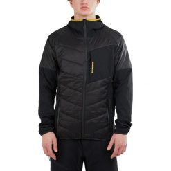 Kurtka softshell męska Fundango Gaara Hybrid. Czarne kurtki softshell męskie Fundango, m, bez wzorów, z elastanu, bez kaptura, trekkingowe. Za 459.90 zł.