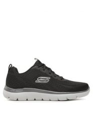 Skechers Sneakersy Summits Torre 232395/BKCC Czarny. Czarne buty sportowe na co dzień męskie Skechers, m, bez wzorów, z materiału, bez ramiączek, bez kaptura. Za 199.99 zł.
