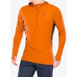 Bluza z kapturem Black Diamond Alpenglow Pro Hoody. Brązowe bluzy z kapturem męskie Black Diamond, bez wzorów, z kapturem. Za 356.99 zł.