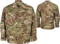 British Army Brytyjska Koszula polowa moro BARRACK MTP 180/96. Koszule męskie British Army, m, bez wzorów, bez kołnierzyka, bez ramiączek. Za 71.00 zł.