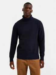 Selected Homme Golf 16086644 Granatowy Regular Fit. Niebieskie kardigany męskie Selected Homme, m, bez wzorów, z bawełny, bez ramiączek. Za 119.99 zł.