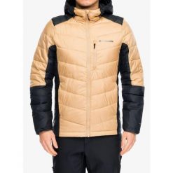 Kurtka Columbia Labyrinth Loop II Hooded Jacket - canoe/black L. Brązowe kurtki męskie Columbia, l, bez wzorów, sportowe, bez ramiączek, bez kaptura. Za 540.69 zł.