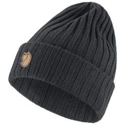 Czapka zimowa Fjallraven Byron Hat - graphite. Szare czapki męskie Fjällräven, na zimę, bez wzorów, sportowe. Za 203.99 zł.