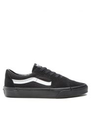 Vans Tenisówki Sk8-Low VN0A5KXDBZW1 Czarny. Czarne trampki męskie Vans, bez wzorów, z materiału, bez zapięcia. Za 199.99 zł.