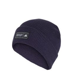 Czapka typu beanie Essentials Cuffed. Białe czapki męskie ADIDAS, bez wzorów, z dzianiny, sportowe. W wyprzedaży za 58.47 zł.