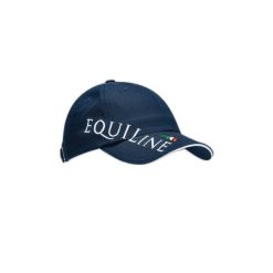 Czapka Equiline Logo. Niebieskie czapki męskie EQODE BY EQUILINE, bez wzorów, sportowe. Za 243.50 zł.