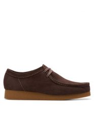 Clarks Półbuty Wallabee EVO 26178279 Brązowy. Brązowe codzienne półbuty męskie Clarks, bez wzorów, ze skóry, bez obcasa, bez zapięcia. Za 339.99 zł.