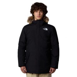 Kurtka turystyczna męska The North Face M Recycled Zaneck Jacket. Czarne kurtki męskie The North Face, m, bez wzorów, z puchu, bez ramiączek, bez kaptura. Za 1,220.00 zł.