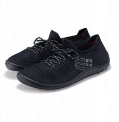 SH5009M Buty męskie BAREFOOT MERINO czarny/czarny 45. Czarne buty trekkingowe męskie Spokey, bez wzorów, bez zapięcia. Za 446.44 zł.