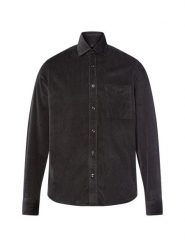 Nils Sundström Męska koszula sztruksowa Mężczyźni Regular Fit Bawełna szary jednolity, XXL. Szare koszule męskie Nils Sundström, m, bez wzorów, z bawełny, bez kołnierzyka, bez ramiączek. Za 249.95 zł.