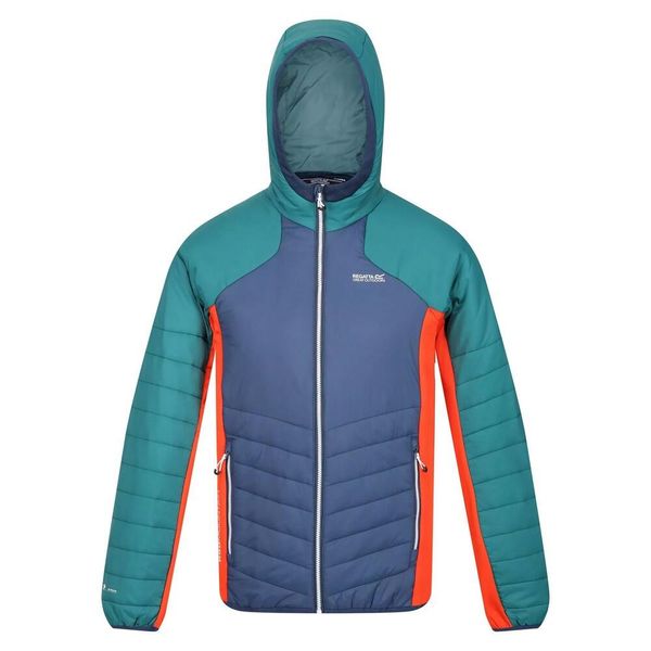 Męski Softshell Z Kapturem Trutton. Niebieskie kurtki softshell męskie Regatta, m, bez wzorów, z softshellu, z kapturem, trekkingowe. Za 167.99 zł.