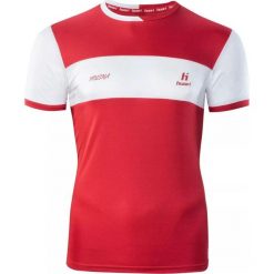 Koszulka sportowa męska Huari ALUMNI POLAND. Czerwone t-shirty sportowe męskie Huari, m, bez wzorów, sportowe, bez ramiączek. Za 78.49 zł.