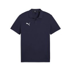 Polo Puma Teamgoal Casuals. Niebieskie koszulki polo męskie Puma, xl, bez wzorów, z bawełny, sportowe, bez kołnierzyka, bez ramiączek. Za 89.00 zł.