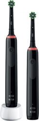 Szczoteczka Oral-B Pro 3 3900 Duo 2 szt. Black. Czarne szczoteczki elektryczne ORAL-B. Za 309.00 zł.