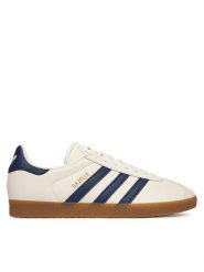 Adidas Sneakersy Gazelle JI0209 Écru. Buty sportowe na co dzień męskie ADIDAS, m, bez wzorów, ze skóry, bez ramiączek, bez kaptura. Za 479.99 zł.