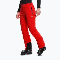 Spodnie narciarskie męskie Dainese Ariante Dermizax Ev. Czerwone spodnie narciarskie i snowboardowe męskie Dainese, bez wzorów, narciarskie, Dermizax. Za 1,482.65 zł.