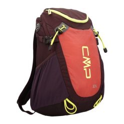 Plecak turystyczny CMP Katana 22 L - prugna/apple. Czerwone plecaki męskie CMP, bez wzorów. Za 272.99 zł.