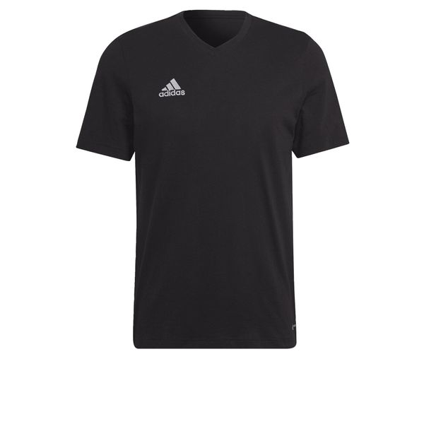 Entrada 22 Tee. Czarne t-shirty sportowe męskie ADIDAS, m, bez wzorów, z bawełny, sportowe, bez ramiączek. Za 68.00 zł.