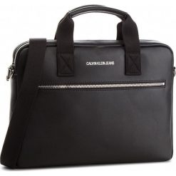 Torba na laptopa CALVIN KLEIN JEANS - Smooth Essential Sli K40K400637 001. Czarne torby na laptopa męskie Calvin Klein Jeans, z jeansu. Za 649.00 zł.