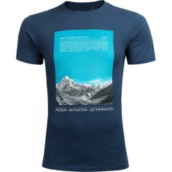 T-shirt męski TSM627 - denim - Outhorn. T-shirty męskie marki Outhorn. W wyprzedaży za 29.99 zł.