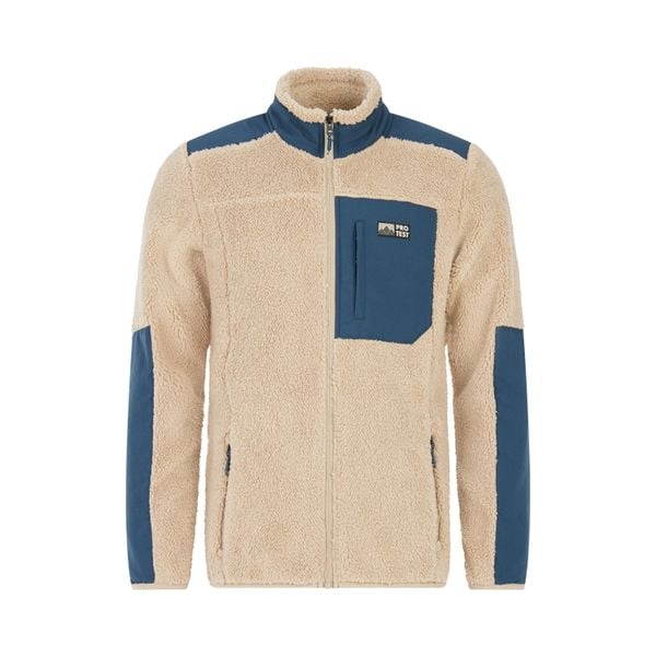 Polar Protest Bleaker. Brązowe bluzy z polaru męskie Protest, bez wzorów, z polaru, bez ramiączek, bez kaptura. Za 384.00 zł.