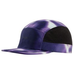Czapka z daszkiem Odlo PERFORMANCE LIGHT PRINT Cap. Fioletowe czapki męskie Odlo, bez wzorów, sportowe. Za 189.99 zł.
