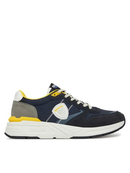 Blauer Sneakersy S5RAY01 Granatowy. Niebieskie buty sportowe na co dzień męskie Blauer, m, bez wzorów, z materiału, bez ramiączek, bez kaptura. Za 309.99 zł.