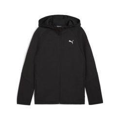 Młodzieżowa bluza Evostripe z kapturem zapinana na suwak PUMA. Czarna bluzy rozpinane męskie Puma, m, bez wzorów, młodzieżowe, bez ramiączek, z kapturem. Za 239.00 zł.
