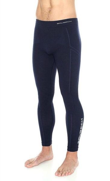Brubeck Spodnie męskie Extreme Wool granatowe r. XXL (LE11120). Bielizna termoaktywna męska Brubeck, m, bez wzorów, bez ramiączek. Za 266.37 zł.