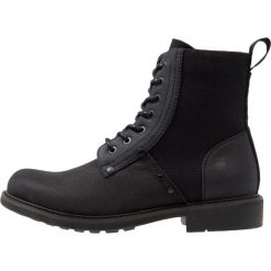 GStar LABOUR Botki sznurowane black. Buty zimowe męskie marki G-Star. W wyprzedaży za 551.20 zł.
