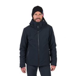 Kurtka narciarska Rossignol Cieloalto. Czarne kurtki narciarskie i snowboardowe męskie Rossignol, na zimę, m, bez wzorów, bez kaptura, narciarskie. Za 2,317.00 zł.