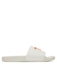 Guess Klapki F5GZ05 BB00F Biały. Białe klapki i japonki męskie Guess, z aplikacjami, z tworzywa sztucznego. Za 109.99 zł.