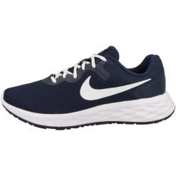 Buty do biegania męskie Nike Revolution 6 Next Nature. Niebieskie buty do biegania męskie Nike, bez wzorów, z materiału, bez zapięcia, do biegania, nike revolution. Za 417.00 zł.