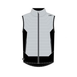 Kurtka bez rękawów hybrydowa CMP. Szare kurtki męskie CMP, m, bez wzorów, bez ramiączek, bez kaptura. Za 425.00 zł.
