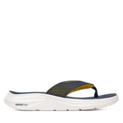 Japonki Skechers. Niebieskie klapki i japonki męskie Skechers, bez wzorów. Za 149.99 zł.