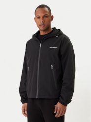 KARL LAGERFELD Kurtka przejściowa 505026 562581 Czarny Regular Fit. Czarne kurtki męskie KARL LAGERFELD, m, bez wzorów, z syntetyku, bez ramiączek, bez kaptura. Za 949.99 zł.