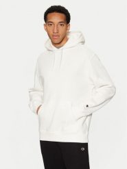 Champion Bluza 220274 Biały Relaxed Fit. Białe bluzy nierozpinane męskie CHAMPION, l, bez wzorów, z syntetyku, bez ramiączek, bez kaptura. Za 219.99 zł.