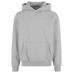 Męska Bluza Ultra Heavy Oversized Hoodie. Szare bluzy nierozpinane męskie Urban Classics, m, bez wzorów, bez ramiączek, bez kaptura. Za 253.99 zł.