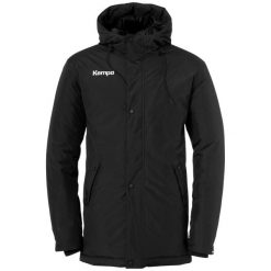 Kurtka Kempa Winterjacke. Białe kurtki męskie Kempa, na zimę, l, bez wzorów, z materiału, bez ramiączek, bez kaptura. W wyprzedaży za 586.85 zł.