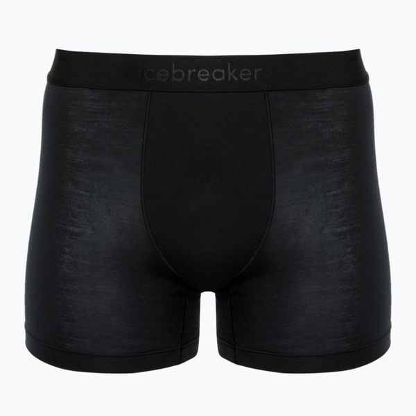Bokserki termoaktywne męskie icebreaker Merino 125 Cool-Lite Anatomica. Czarne bielizna termoaktywna męska Icebreaker, m, bez wzorów. Za 159.99 zł.