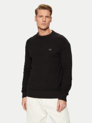 Calvin Klein Jeans Sweter J30J326746 Czarny Relaxed Fit. Czarne kardigany męskie Calvin Klein Jeans, m, bez wzorów, z bawełny, bez ramiączek. Za 249.99 zł.