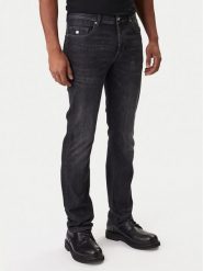KARL LAGERFELD Jeansy 265501 500843 Czarny Slim Fit. Czarne jeansy męskie KARL LAGERFELD, bez wzorów, z bawełny. Za 619.99 zł.