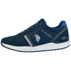 U.S. POLO ASSN. tenisówki męskie Wayron 1, 42 ciemnoniebieskie. Niebieskie trampki męskie U.S. Polo Assn., bez wzorów, sportowe, bez zapięcia. Za 419.00 zł.