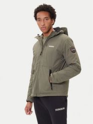 Napapijri Kurtka przejściowa A-Tundra Wint 1 NP0A8928 Khaki Regular Fit. Brązowe kurtki męskie Napapijri, m, bez wzorów, z syntetyku, bez ramiączek, bez kaptura. Za 969.99 zł.