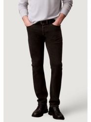 Calvin Klein Jeans Jeansy Essential LV04RB738G Czarny Slim Fit. Czarne jeansy męskie Calvin Klein Jeans, bez wzorów, z bawełny. Za 409.99 zł.