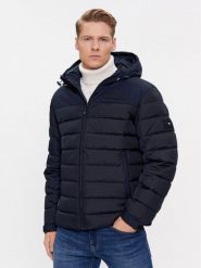 Tommy Hilfiger Kurtka puchowa New York MW0MW33735 Granatowy Regular Fit. Niebieskie kurtki męskie Tommy Hilfiger, m, bez wzorów, z puchu, bez ramiączek, bez kaptura. Za 1,139.00 zł.