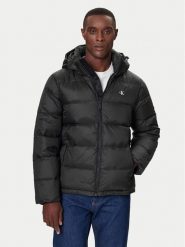 Calvin Klein Jeans Kurtka puchowa LV04RC518G Czarny Regular Fit. Czarne kurtki męskie Calvin Klein Jeans, m, bez wzorów, z jeansu, bez ramiączek, bez kaptura. Za 1,099.00 zł.