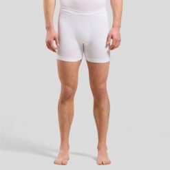 Bokserki męskie Odlo Boxer PERFORMANCE X-LIGHT ECO. Białe bokserki męskie Odlo, l, bez wzorów. Za 179.99 zł.